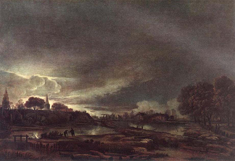 Town at Dusk